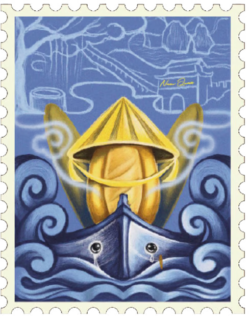 Tem hành trình BAMITA — blue