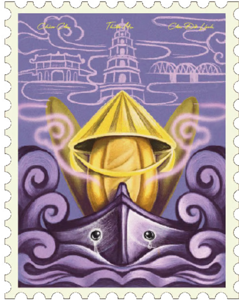 Tem hành trình BAMITA — purple
