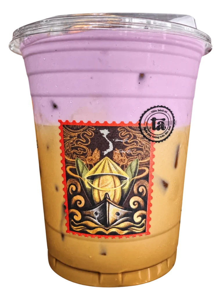 D. Taro Cream Iced Coffee